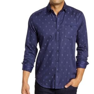 Robert Graham Wilshire Skull Long Sleeve Shirt